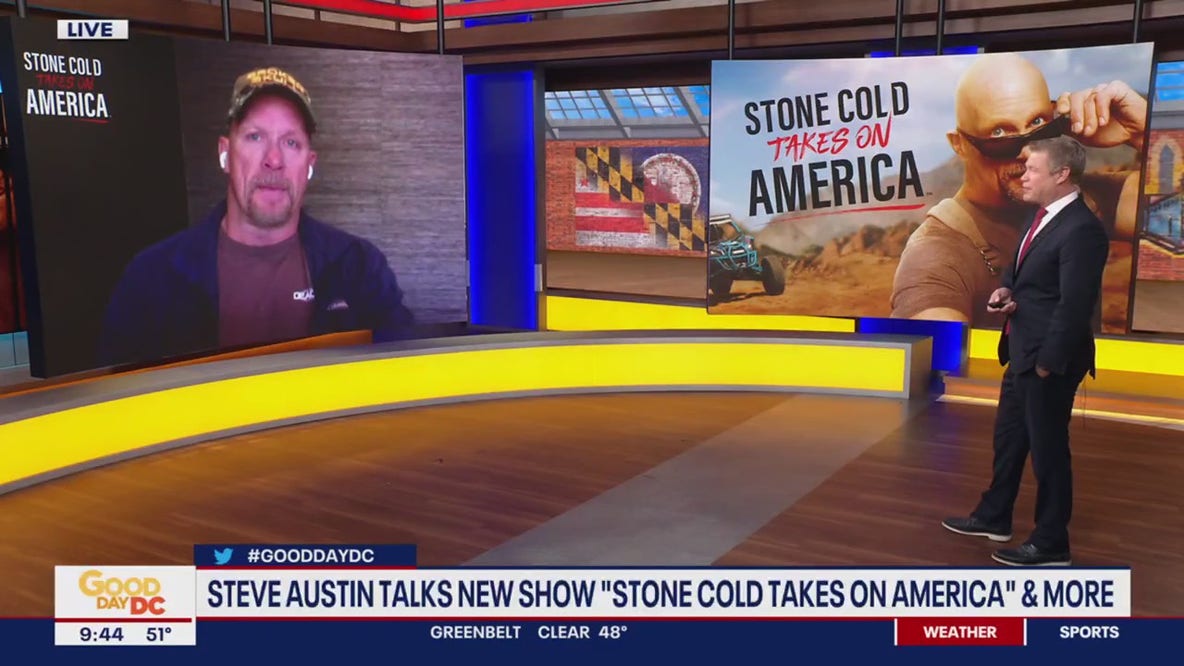 Steve Austin talks new show "Stone Cold Takes on America"